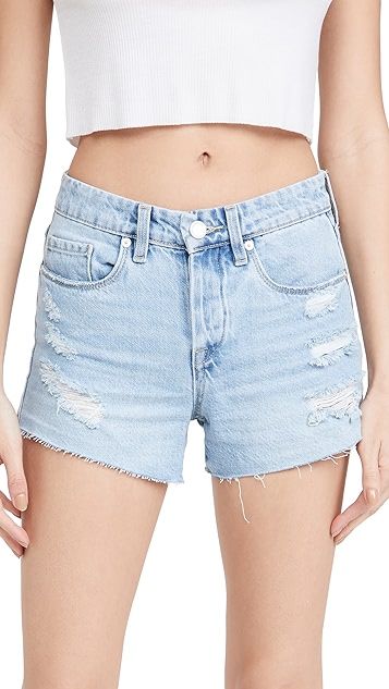 Read My Lips Denim Shorts | Shopbop