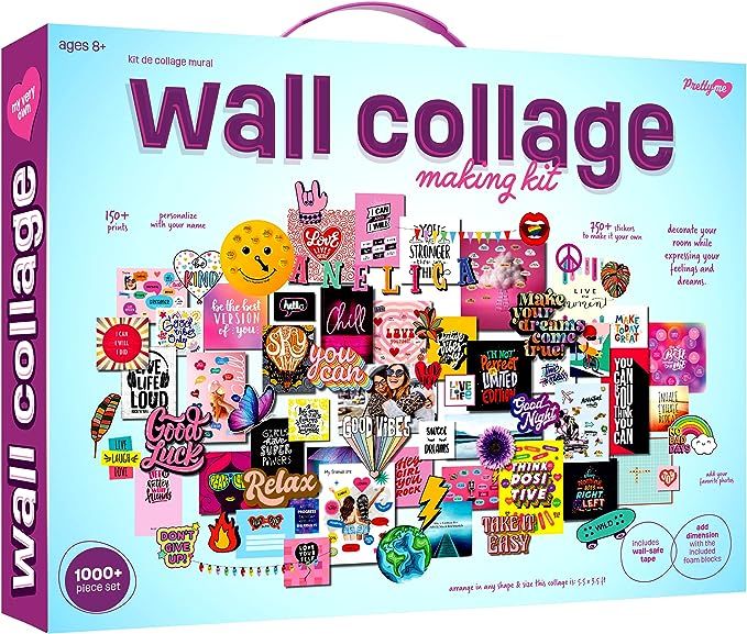DIY Wall Collage Kit for Teen & Tween Girls - For 11, 12 ,13, 14, 15 Year Old - Trendy Birthday G... | Amazon (US)