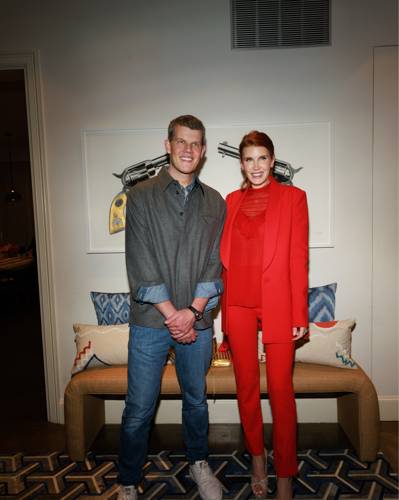 Love a @Kilpat photo ✨ Last night with Wes Gordon in Dallas 
Carolina Herrera has a new store in Highland Park Village and they just did a collab with my friends, Miron Crosby - tagged the boots here! 

#LTKootd #LTKHoliday #LTKSaleAlert