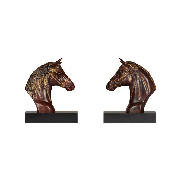 Horse Bookends | Scout & Nimble