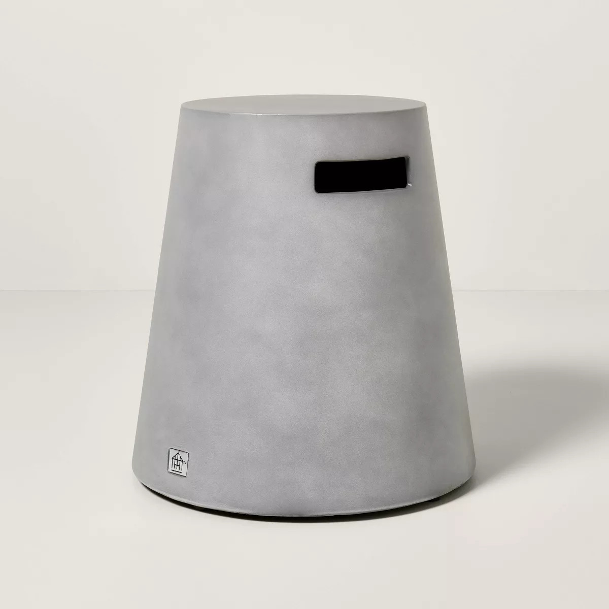 Outdoor Patio Propane Tank Cover - Cement Gray - Hearth & Hand™ with Magnolia: Steel Weather-Re... | Target