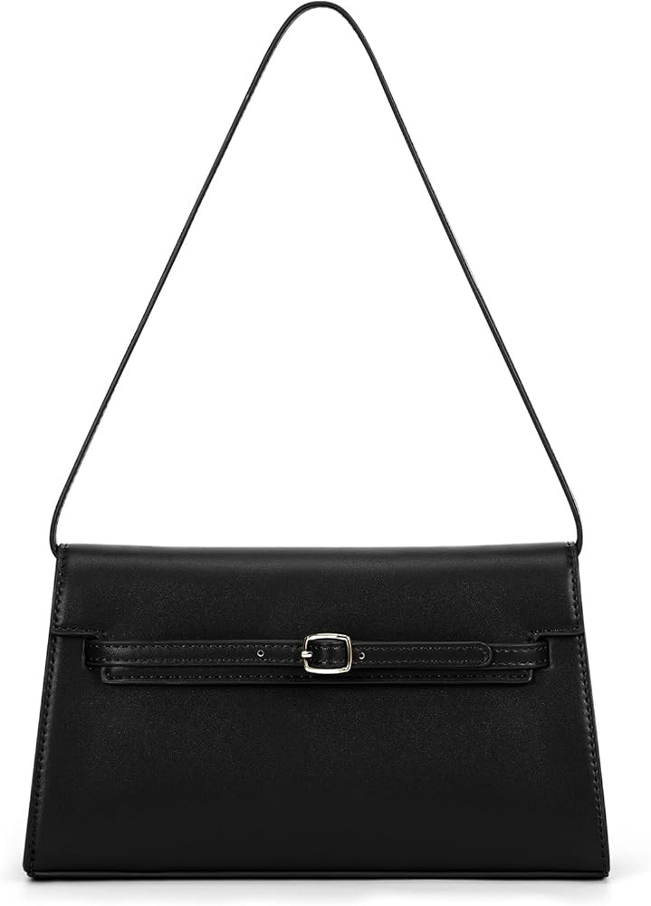 Shoulder Bag for Women Purse Designer Handbag Trendy Red Leather Purse Small Hobo Tote Purse with... | Amazon (US)