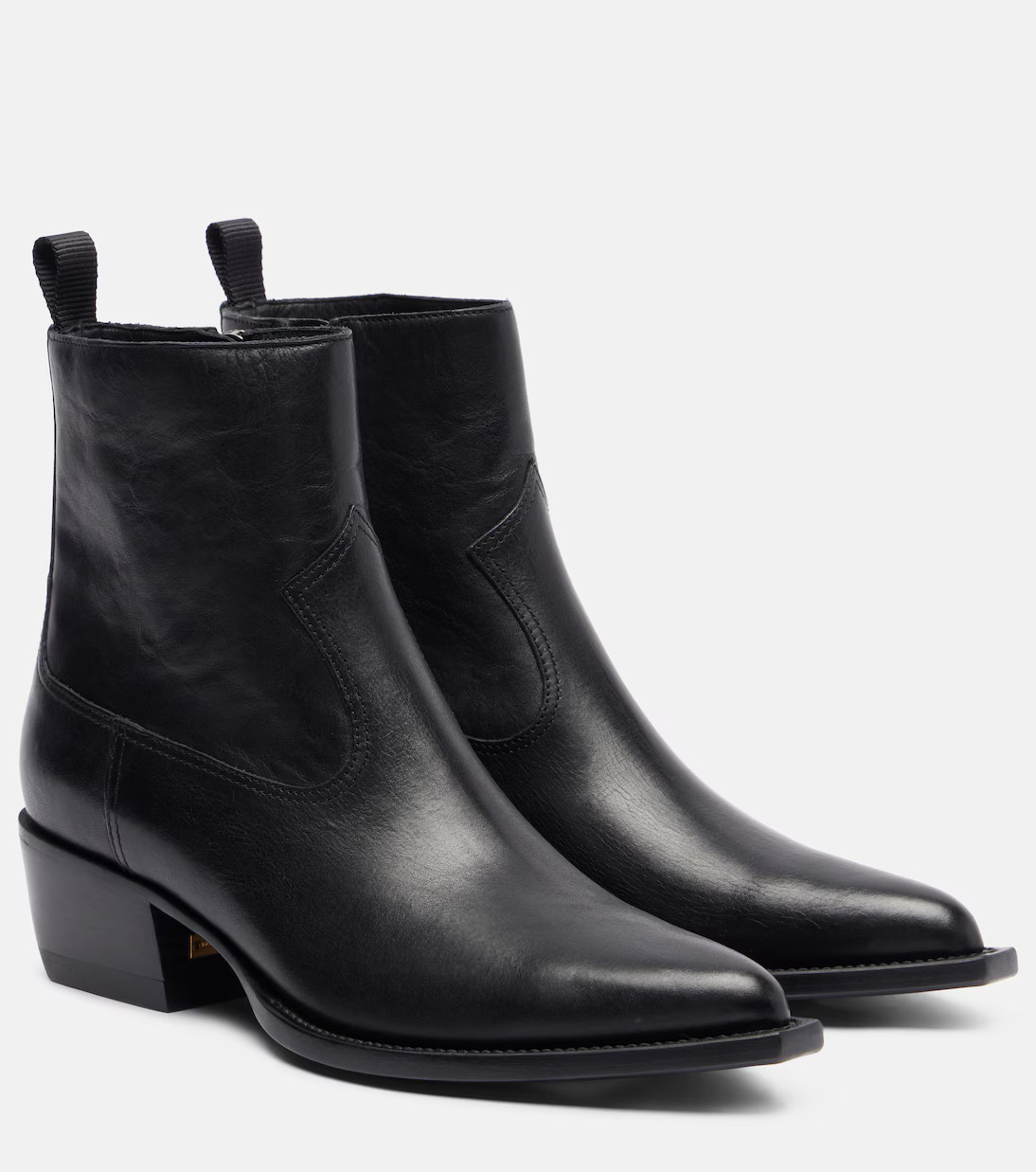 Debbie 45 leather ankle boots | Mytheresa (US/CA)