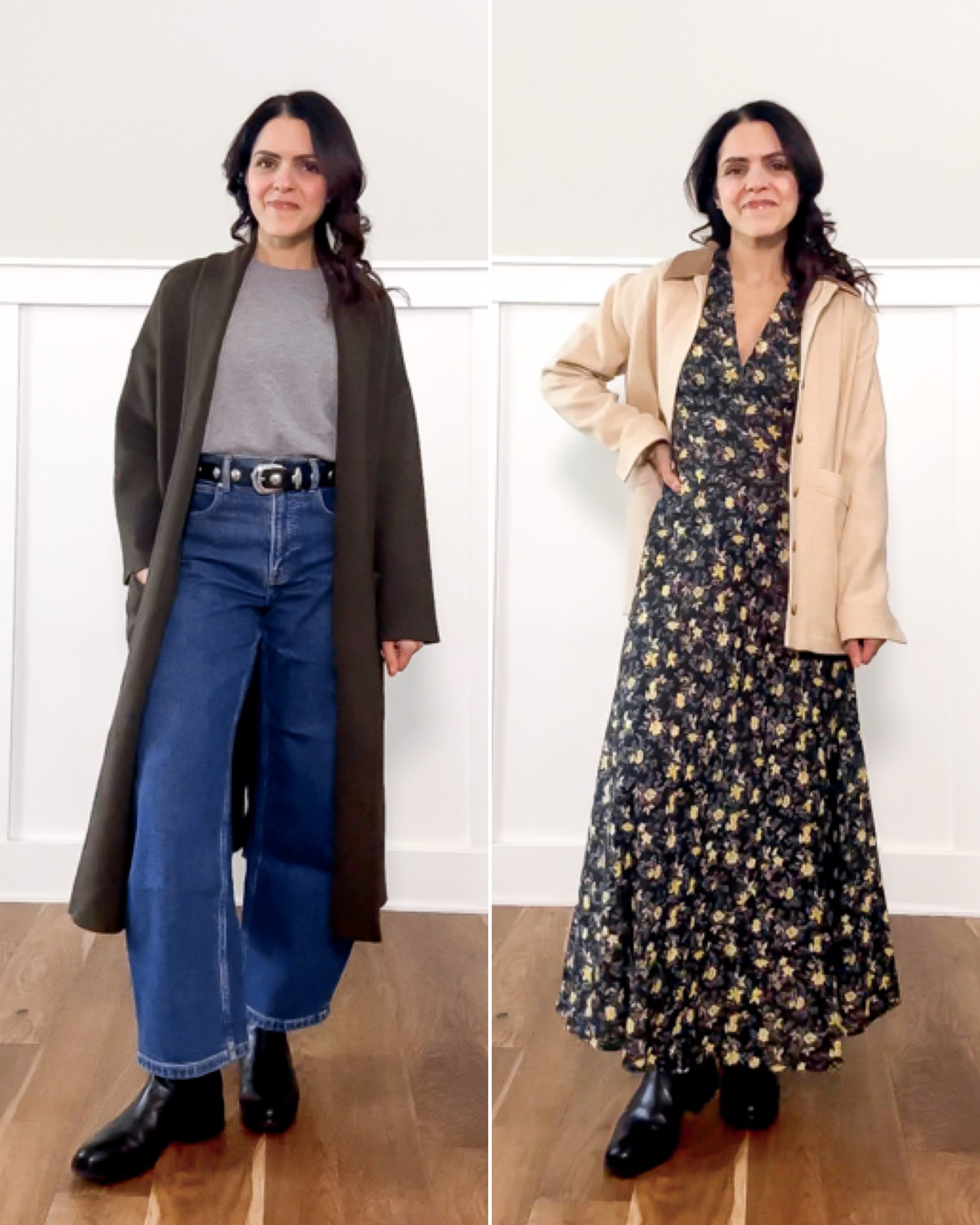 Ways to style lug chelsea boots! Boots are older from Able. Linked exact or similar if you want to recreate these looks! 

@SEZANE @jcrew 

#stylechallenge #bootseason #nobuy 


#LTKgrwm #LTKootd