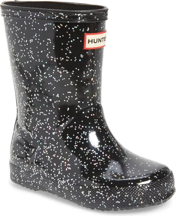 Hunter First Classic Giant Glitter Waterproof Rain Boot | Nordstrom | Nordstrom