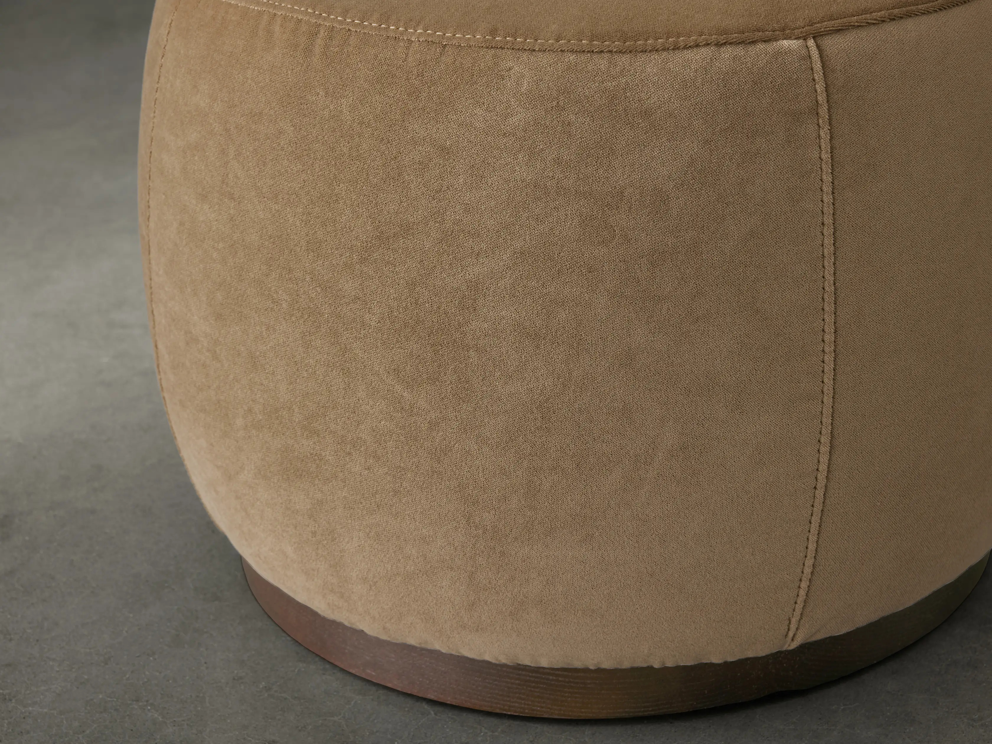 Ryles Plinth Ottoman | Arhaus