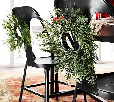 Faux Mixed Pine Wreath | Pottery Barn (US)
