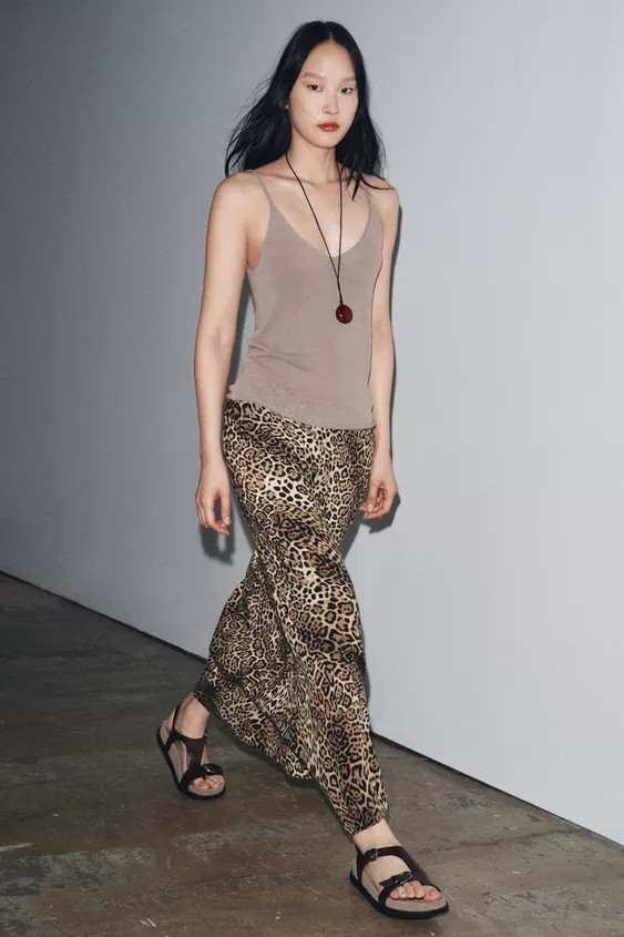 ZW COLLECTION LONG SKIRT | Zara UK