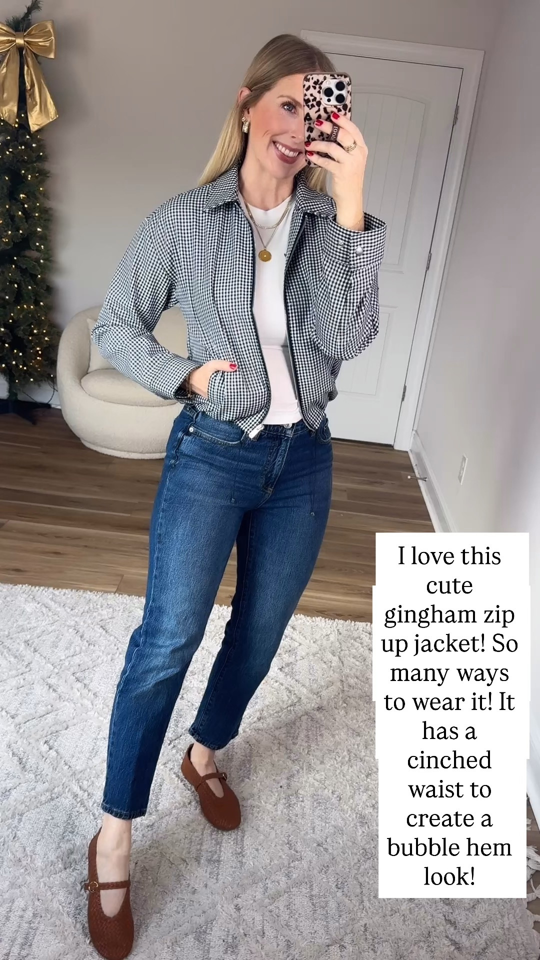 Walmart try on, gingham jacket, Walmart fashion 

#LTKFindsUnder50 #LTKootd