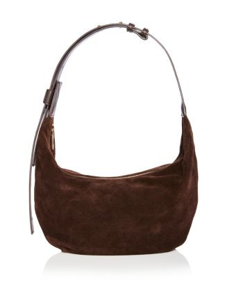 AQUA Suede Hobo Shoulder Bag - Exclusive  | Bloomingdale's Handbags | Bloomingdale's (US)