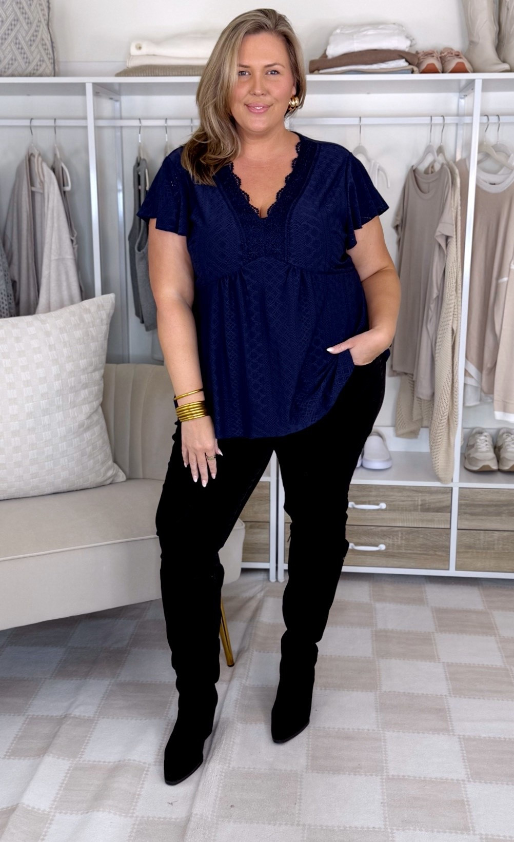 Wearing the 2X fits great, get regular size! Jeans are 35W!

Plus size fashion, amazon finds, amazon fashion, affordable fashion, midsize outfits, early fall fashion, early fall outfit ideas, mom style

#LTKMidsize #LTKPlusSize #LTKFindsUnder50
