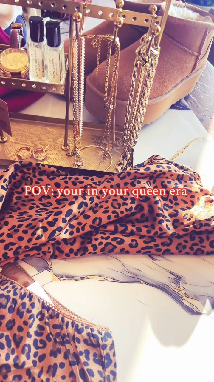 💘 Valentine’s Day vibes with a touch of fierce femininity! 💘 Whether you're dressing up or keeping it cozy, I’ve got you covered.

✨ Leopard print skirts for that chic edge — because who says you can't be bold and feminine at the same time?  
✨ Ugg boots to pair with your pink spring sweaters — comfy, cute, and perfect for staying cozy while looking fab.  
✨ Gold jewelry + stacks to elevate any outfit, adding that sparkle we all need this season! ✨

Also… I’ve linked my **favorite perfume** (the one I get the MOST compliments on) exclusively in the app! Make sure to grab it for a fresh, unforgettable scent. 🌸💫

I post up to **four times a day** on LTK — follow along for trends and *adorable* fashion finds! 

#ootd #winterfits #ValentinesDayStyle #LTKStyle #CozyAndChic #LeopardPrint #GoldJewelry #PerfumeLover

Valentine’s Day gifts Ideas for yourself or the beautiful women in your life: 

Animal print for date nights 
Gold jewelry 
Gold watch goes with everything


#LTKGiftGuide #LTKFindsUnder100 #LTKFindsUnder50