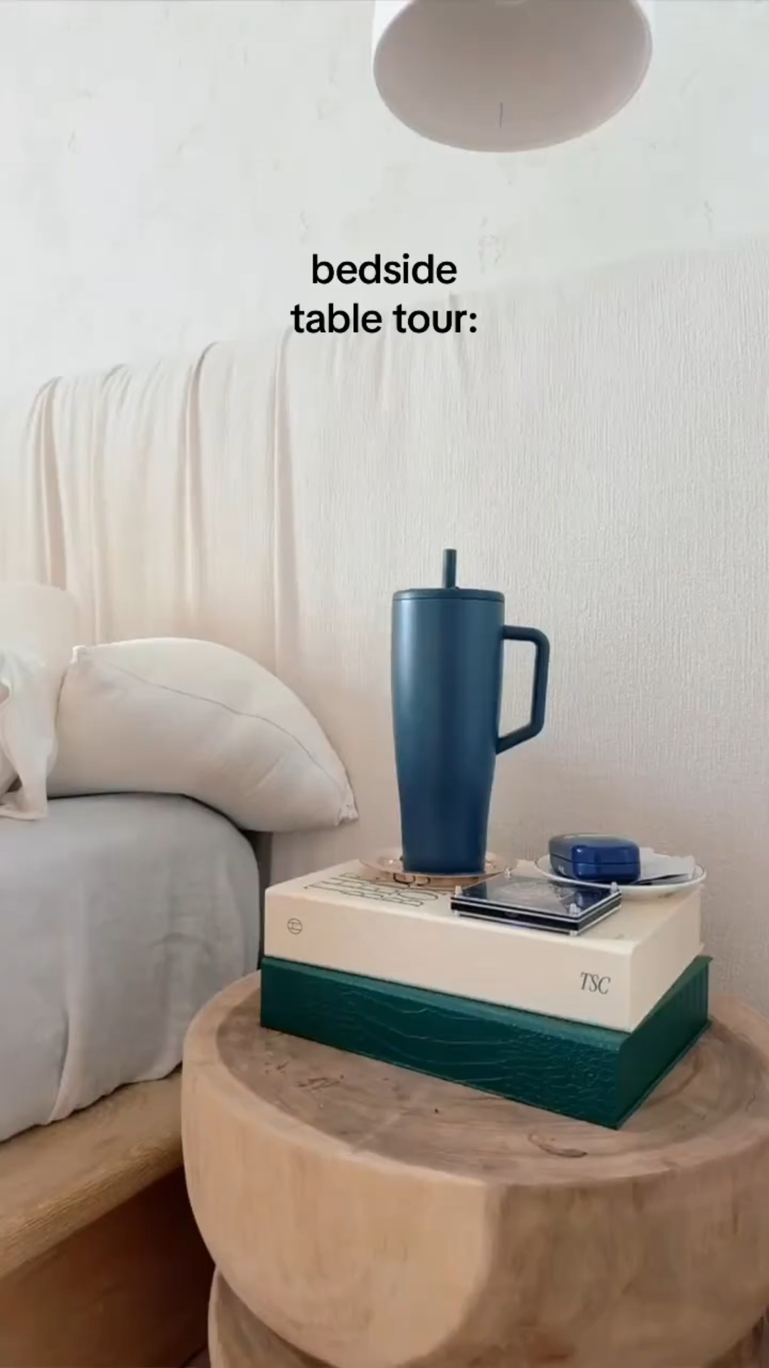 Bedside table tour 

#LTKHome