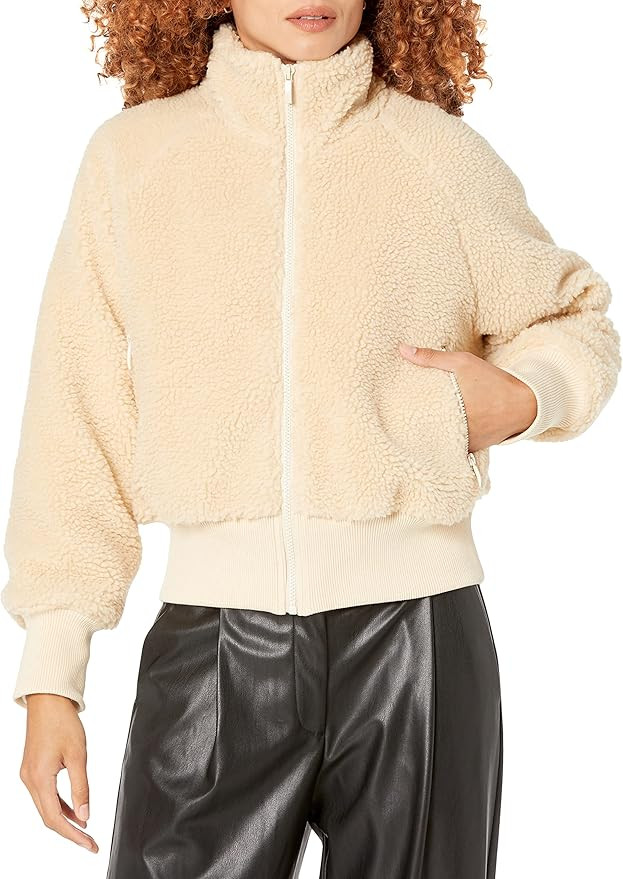 The Drop Women's Lee Sherpa Bomber Jacket | Amazon (US)
