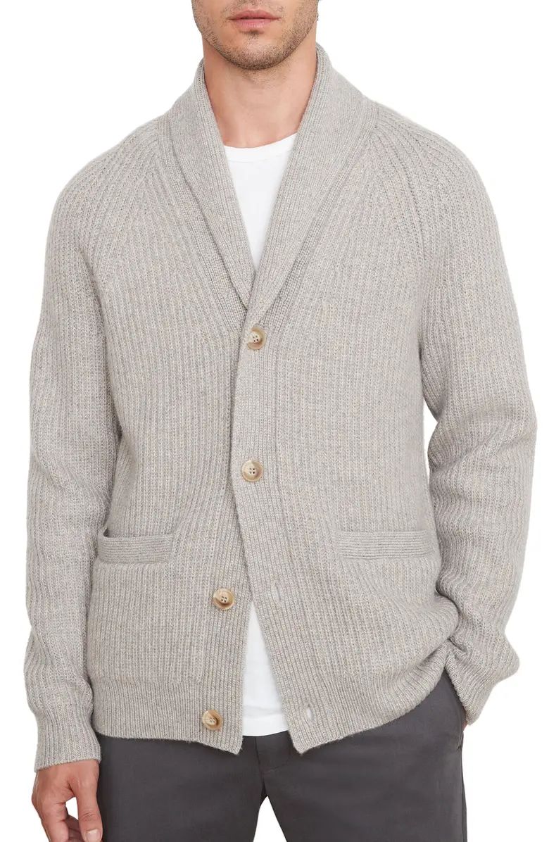 Vince Marled Rib Shawl Collar Cardigan | Nordstrom | Nordstrom