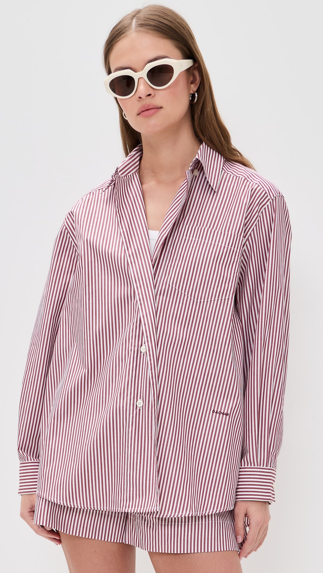 Asymmetric Collared Shirt | Shopbop