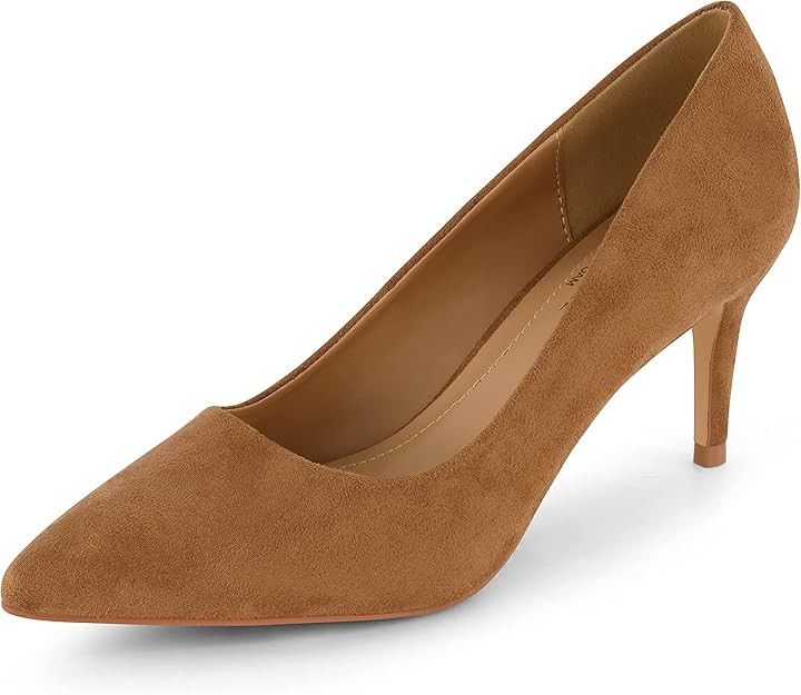 CUSHIONAIRE Women's Preston Dress Pump +Memory Foam, Wide Widths Available | Amazon (US)