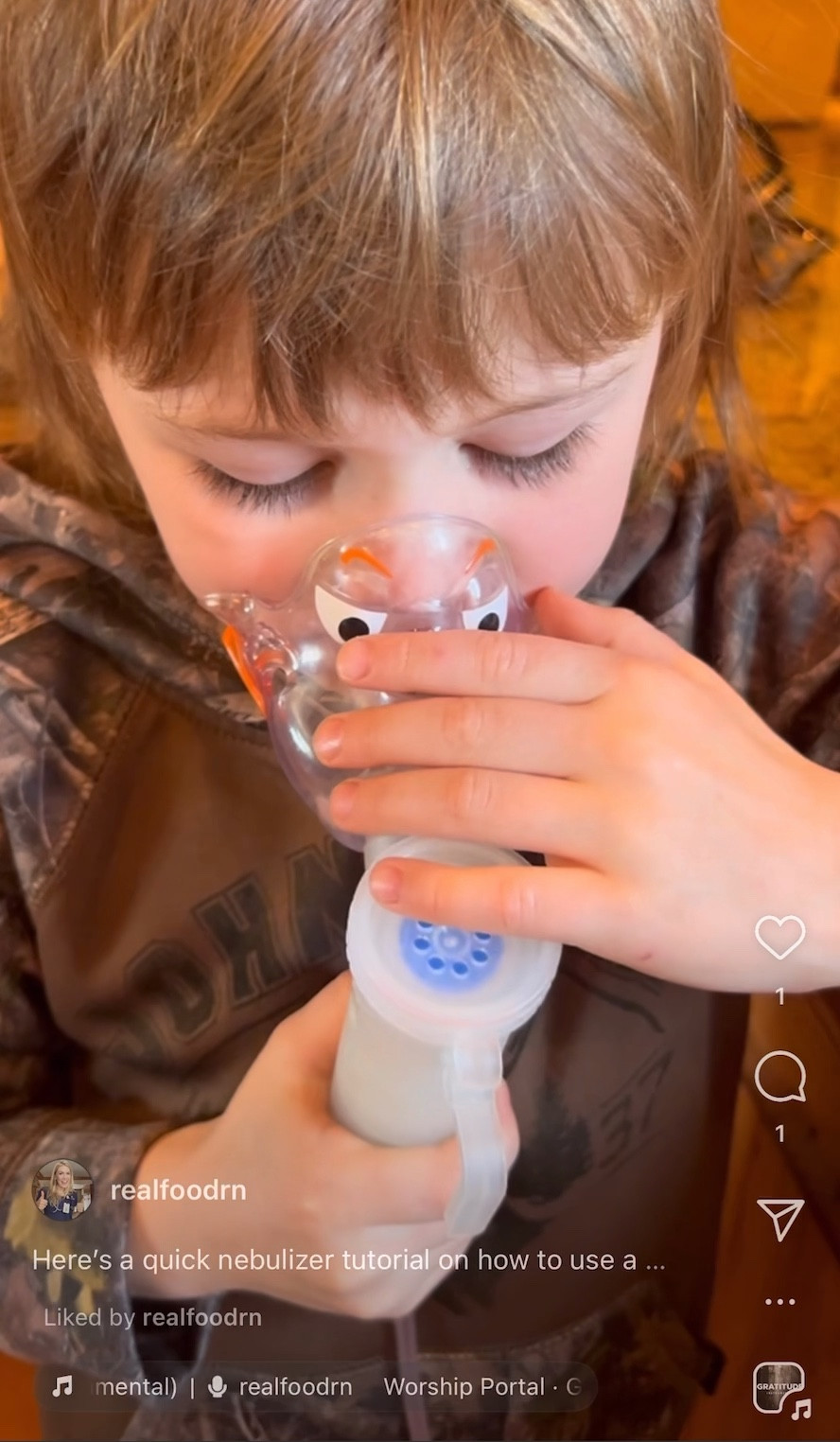 Here’s a quick nebulizer tutorial on how to use a nebulizer. We love the wall plug in units, they’re more powerful. But you can certainly use handheld for convenience too. I’ll link to both. Make sure to use sterile saline, fill the cup but don’t go beyond the max full line. Here’s what we use in our nebs the most often: 
- NAC: a mycolytic that’s great at breaking up mucus and congestion. 
- Reduced Glutathione: low levels of glutathione could be one of the major causes of the excessive inflammatory response in the lungs (especially with Cv19). Studies indicate that inhaling glutathione (thus increasing levels) could reduce the respiratory inflammation symptoms. 
- Briotech topical spray (active: hypochlorous): evidence is emerging of the beneficial effects of inhaling microaerosolized hypochlorous acid (HOCl) as an intervention in the prevention and treatment of respiratory virus infections, including Cv19.
- Magnesium Chloride: studies concluded that nebulized magnesium sulfate had bronchodilatory effects similar to those noted with nebulized albuterol. It opens up constructed airways. 
.
Doses/Usage:
- NAC: a small pinch (1/16tsp) with a full neb cup of saline. Used for congestion and congested cough.
- Glutathione: 1/8th tsp and a full neb cup of saline. Used for persistent cough that won’t go away.
- Briotech (topical spray): 1 tsp and a full neb cup of saline. Used for early onset coughs, this one is for prevention of worsening cough. 
- Magnesium Chloride: 1/4 tsp with a full neb cup of saline. Used for “tight lungs”: croup, RSV, wheezing. 

#LTKSeasonal #LTKhome #LTKkids
