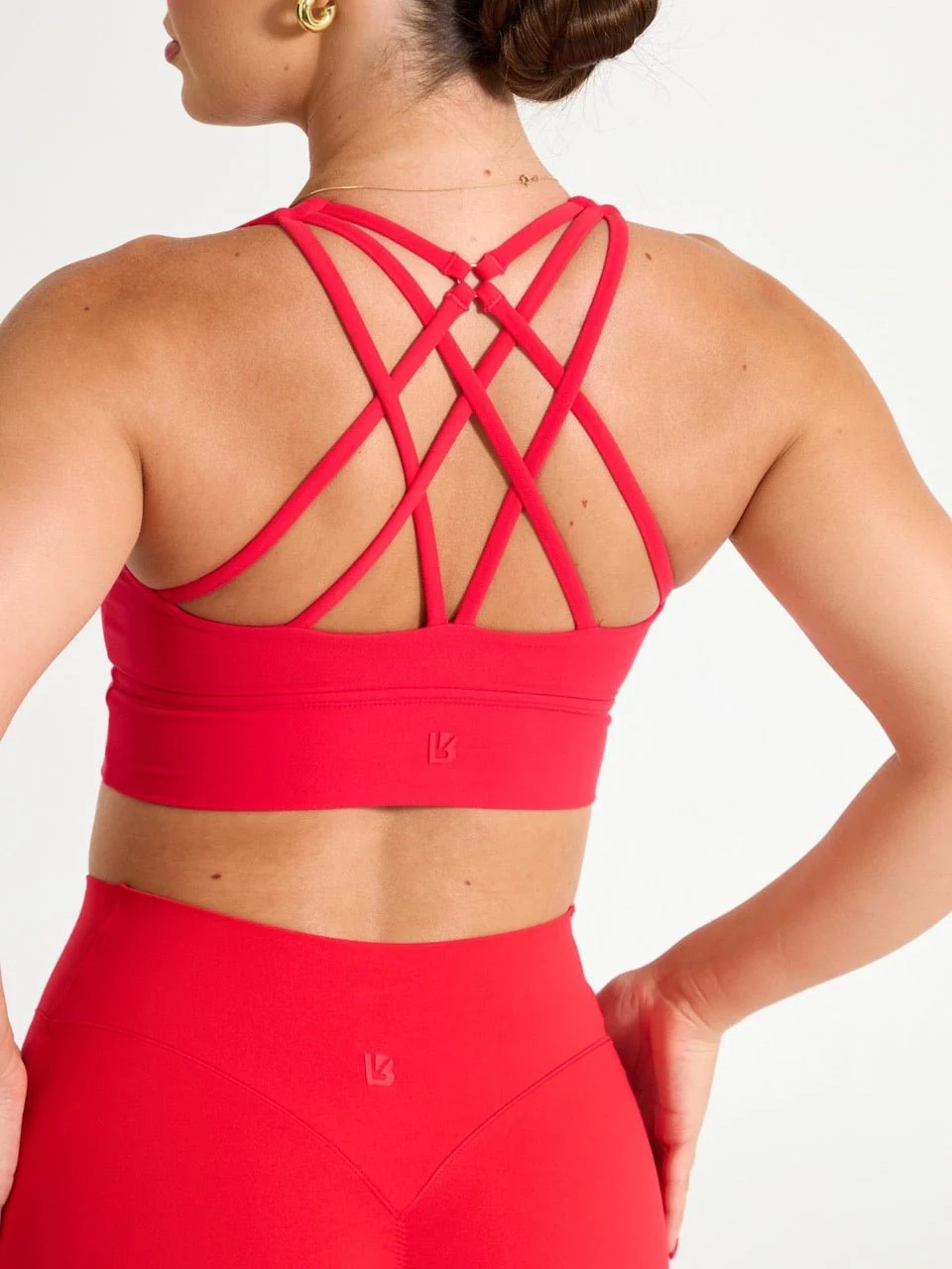 Revolution Sports Bra - Salsa Red | Buffbunny Collection