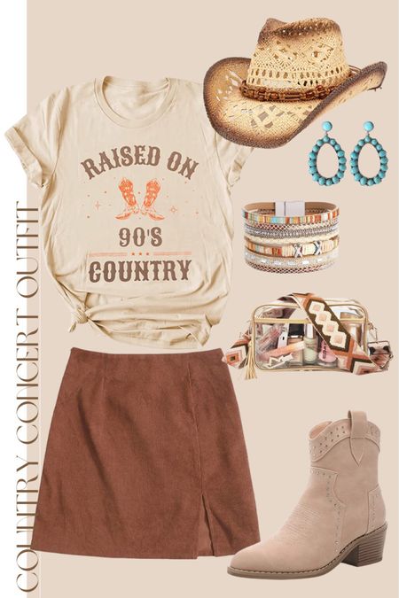 Country concert outfit idea from Amazon. Amazon outfit ideas. Summer concert. Music festival  

#LTKunder50 #LTKstyletip #LTKunder100