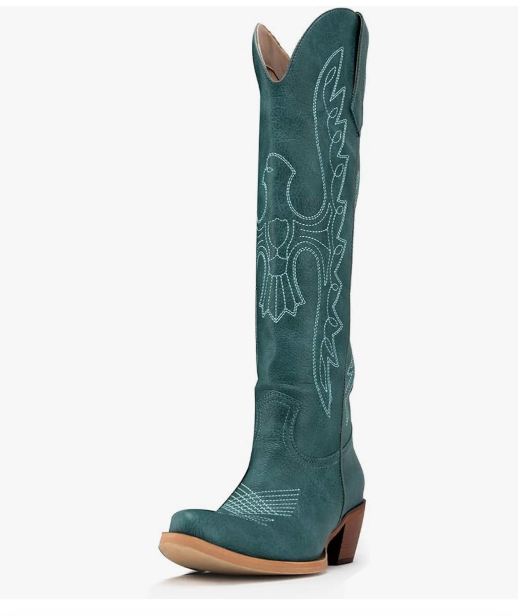 The way these IMMEDIATELY went into my cart 😍💚

Womens White Cowgirl Boots Fashion Over the Knee Boots With Classic Embroidery Chunky Heels And Western Style

#LTKBacktoSchool #LTKShoeCrush #LTKFindsUnder100
