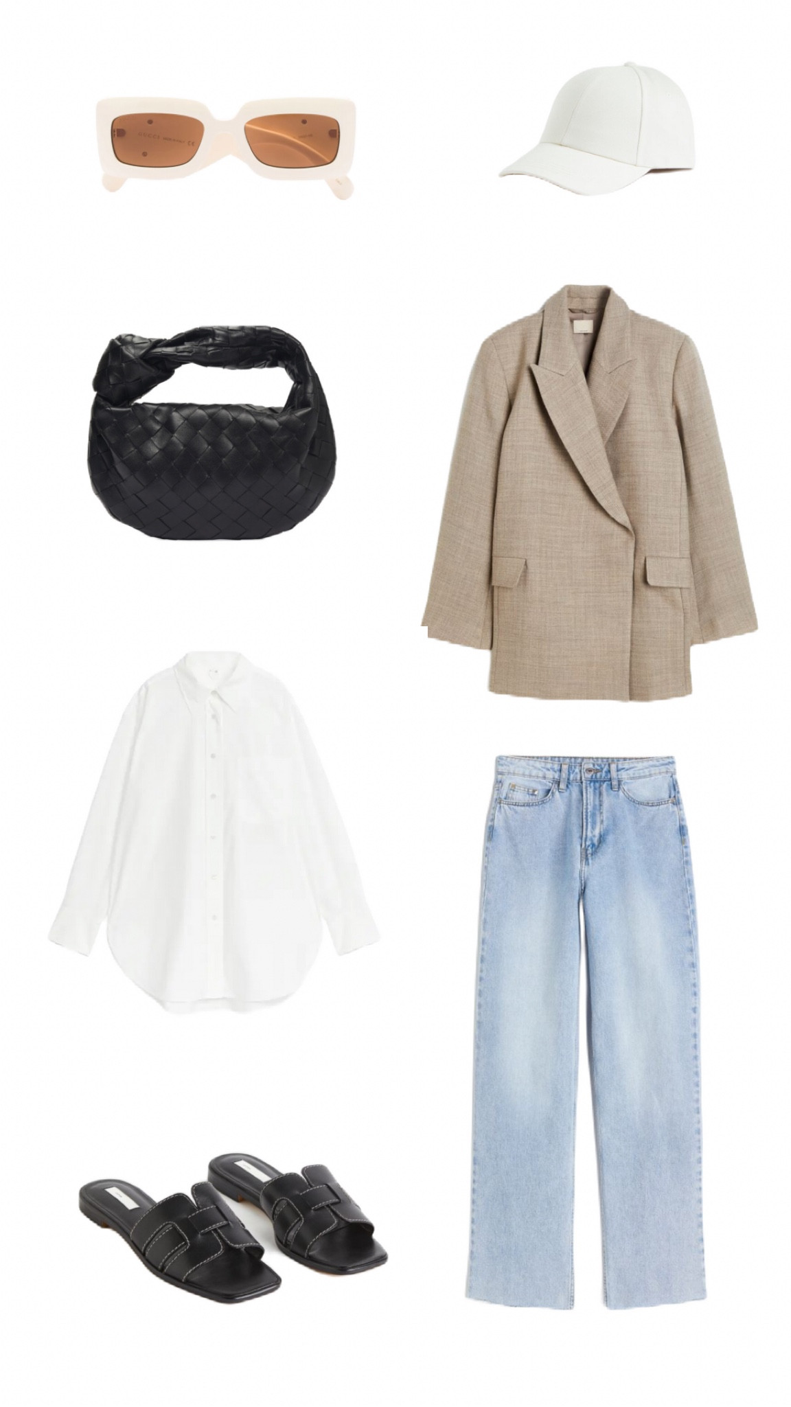 Sharing one of my favorite looks. Oversized blazer. H&M jeans denim. Black sandals. Oversized blouse. Bottega Veneta bag. 

#LTKstyletip #LTKFind #LTKfit