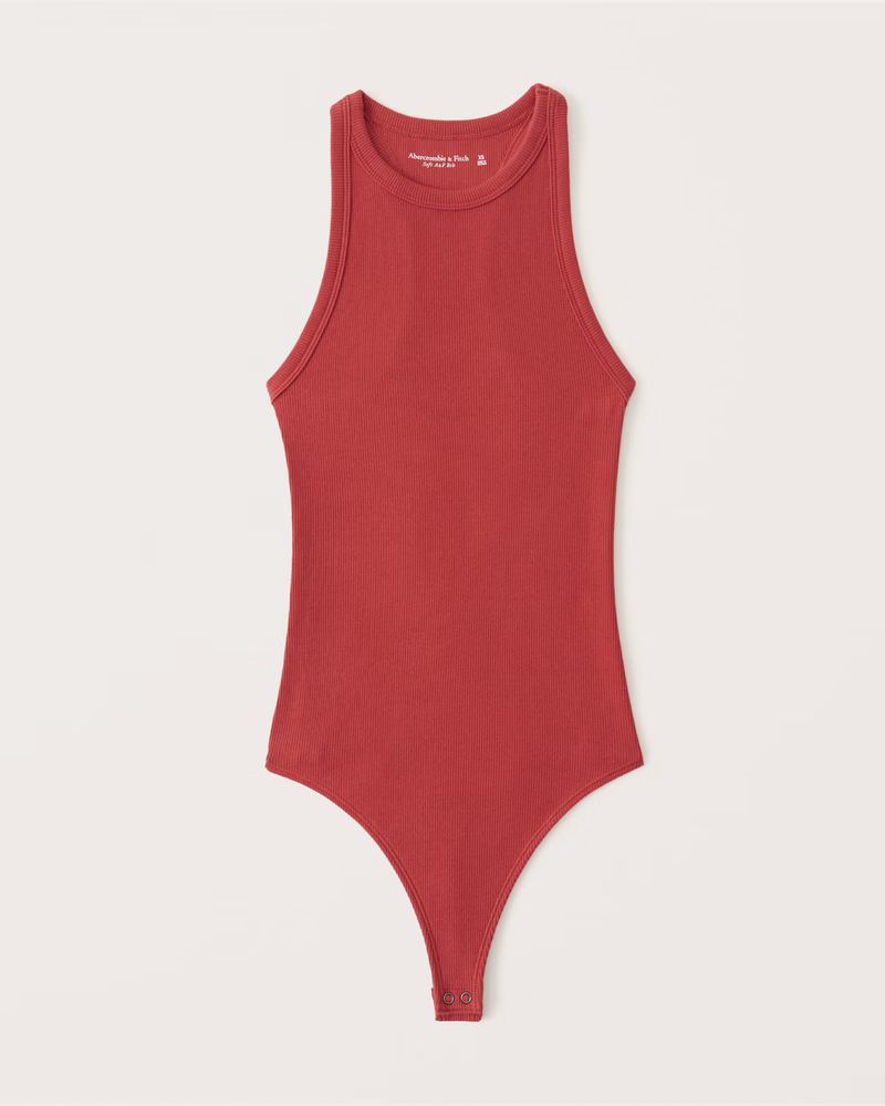 Ribbed Scuba Bodysuit | Abercrombie & Fitch (US)