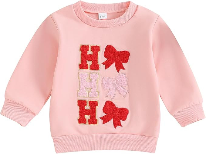 Toddler Boy Girl Easter Outfit Little Bunny Long Sleeve Sweatshirt Bunny Pullover Infant Baby Eas... | Amazon (US)
