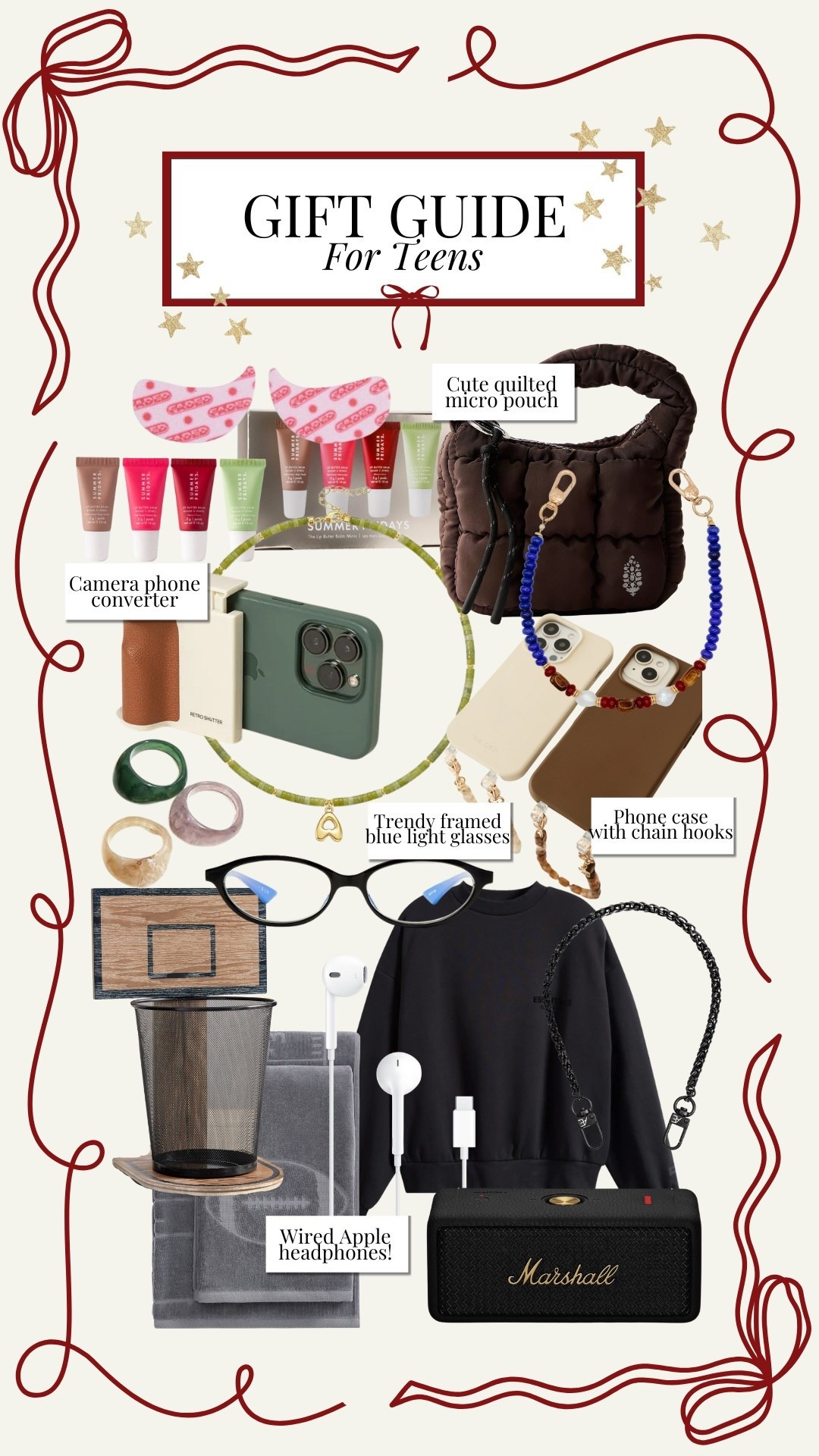 Gift Guide - For Teens!

Gift guides, christmas gifts, Black Friday shopping, gifts for teens, gifts for teen girls, gifts for teen boys 

#LTKCyberWeek #LTKGiftGuide #LTKHoliday