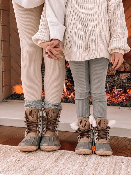 Cutest mama and me matching duck boots and socks are on sale at Marleylilly. #ad #endofyearsale

#LTKfamily #LTKsalealert #LTKSeasonal