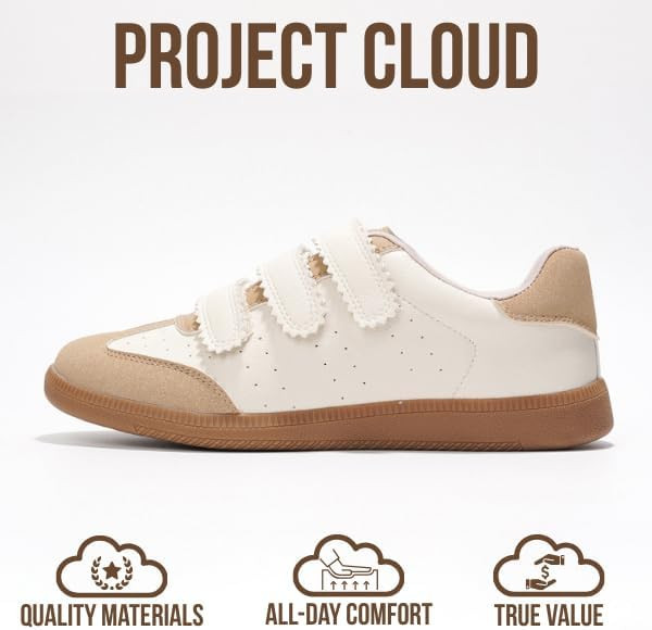 Project Cloud Sneakers for Women – Stylish & Comfortable Women's Fashion Sneakers with Memory F... | Amazon (US)