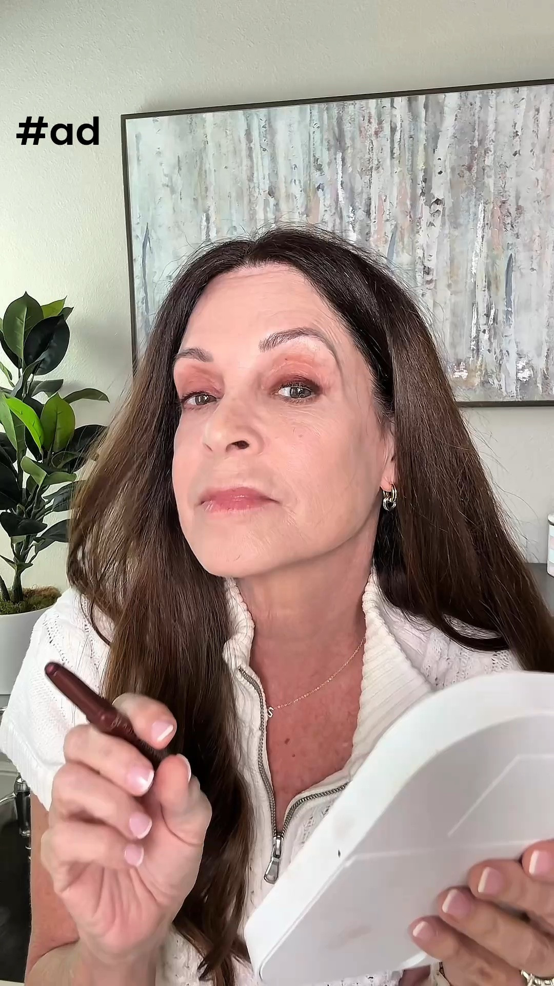 #ad Quick and easy makeup looks are perfect for everyday makeup. I used these multi-tasking makeup products from L’Oreal Paris to create an easy Fall look with a fun pop of burgundy color.

The Le Shadow sticks are my favorite way to apply my eyeshadow and the bonus is that they’re good for travel too. I used Starry Bordeaux with the Burgundy Cashmere Panorama Mascara for a color coordinated lash that makes my hazel eye color really pop.

The Blurfiller Lip Contour Sticks are also great for travel. I used the shade Worth It today for both liner and lipstick. It feels lightweight on my lips (which I love) and it helps to blur out my lip lines.

I always use the 3-Second Setting Mist to set my makeup and make it last throughout the day and night.

#targetpartner #LOrealParisPartner #LOrealParisMakeup @targetstyle @lorealparis @target

#LTKOver40 #LTKBeauty #LTKgrwm