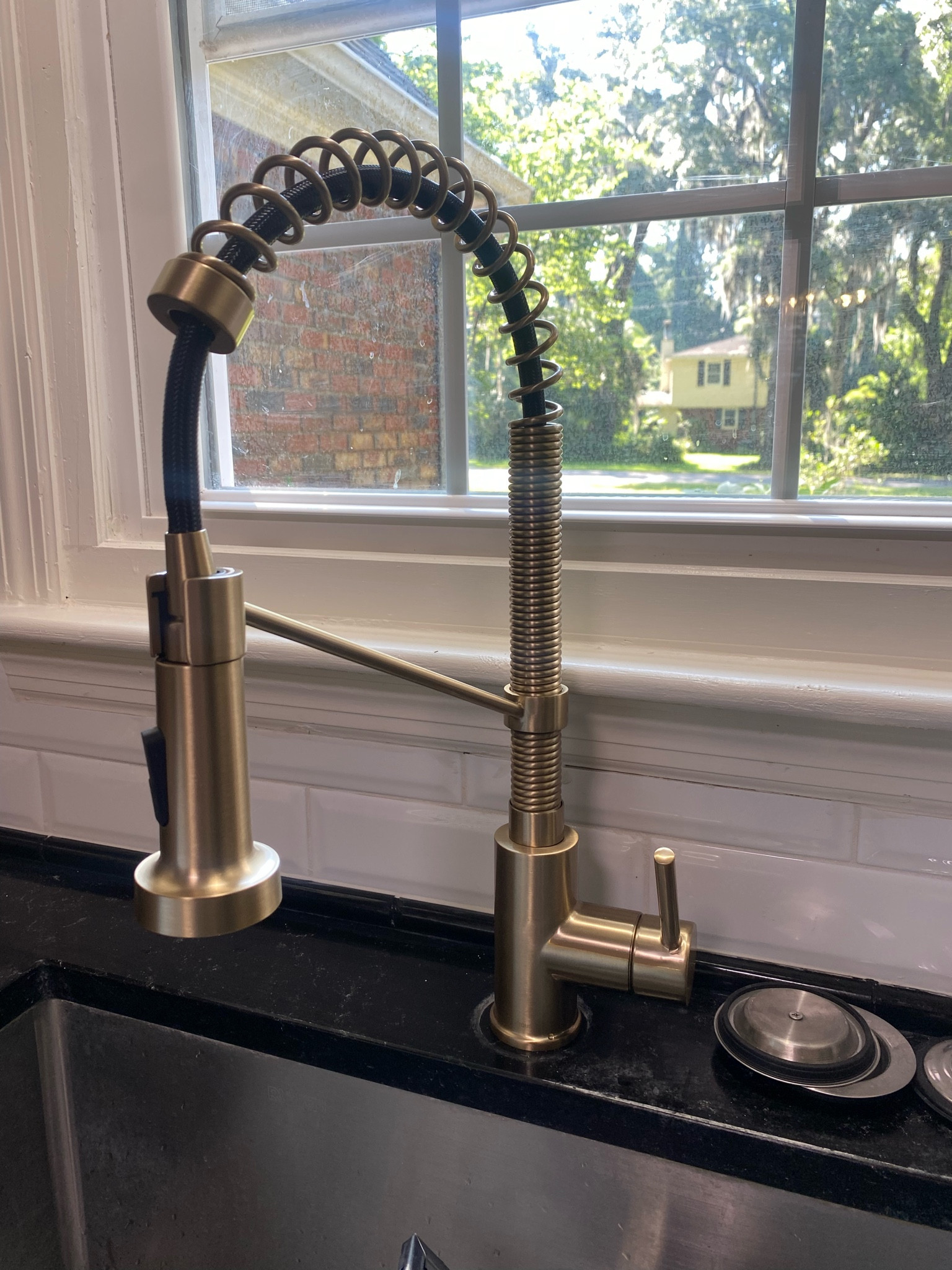 Gold kitchen faucet

#LTKStyleTip #LTKFamily #LTKHome