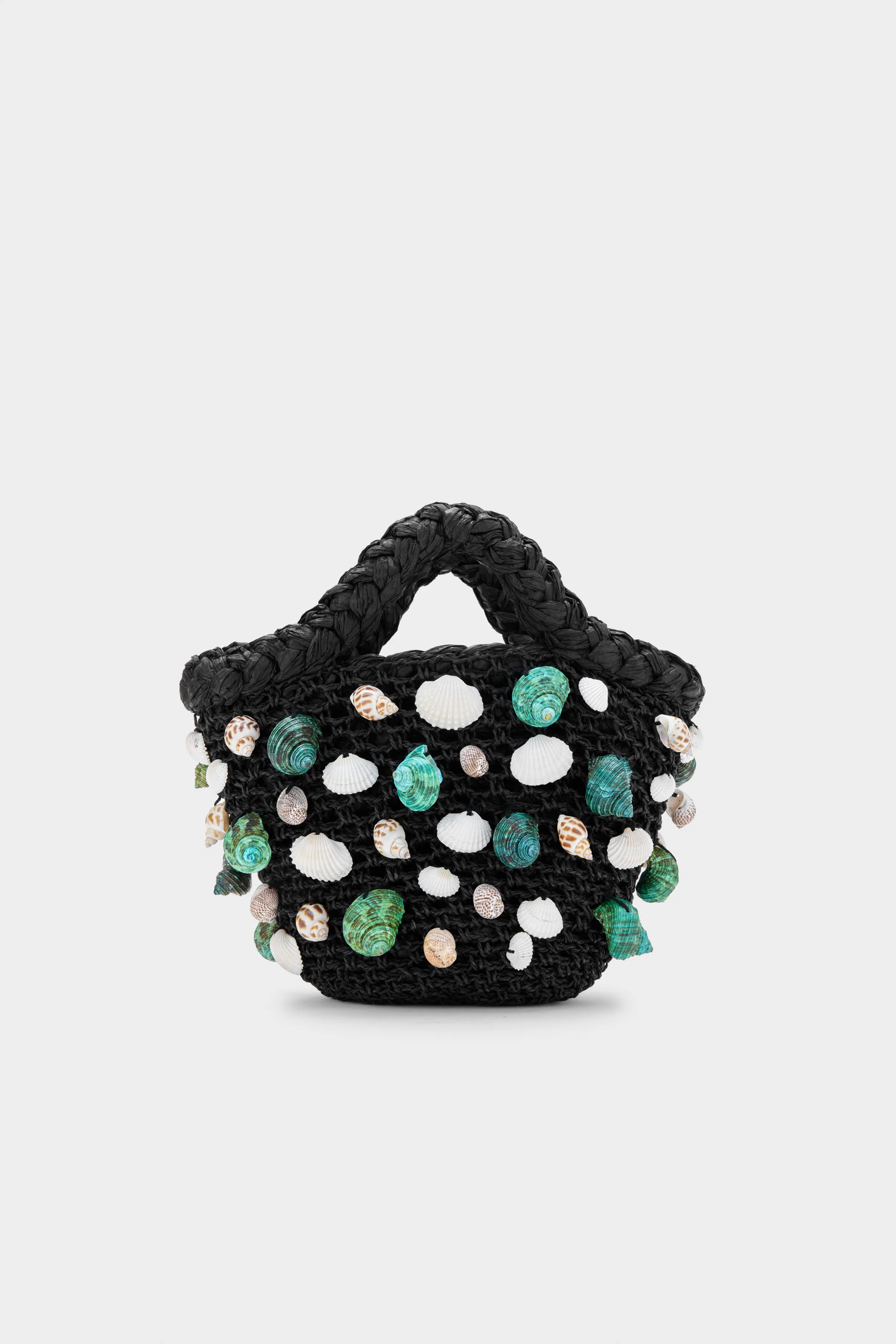 Shelly Bag In Black/Teal Multi | Simon Miller