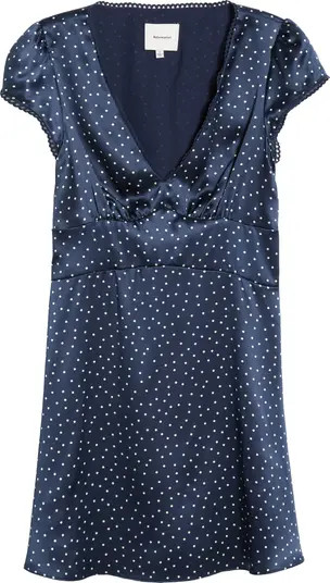 Amelia Dot Print Silk Dress | Nordstrom