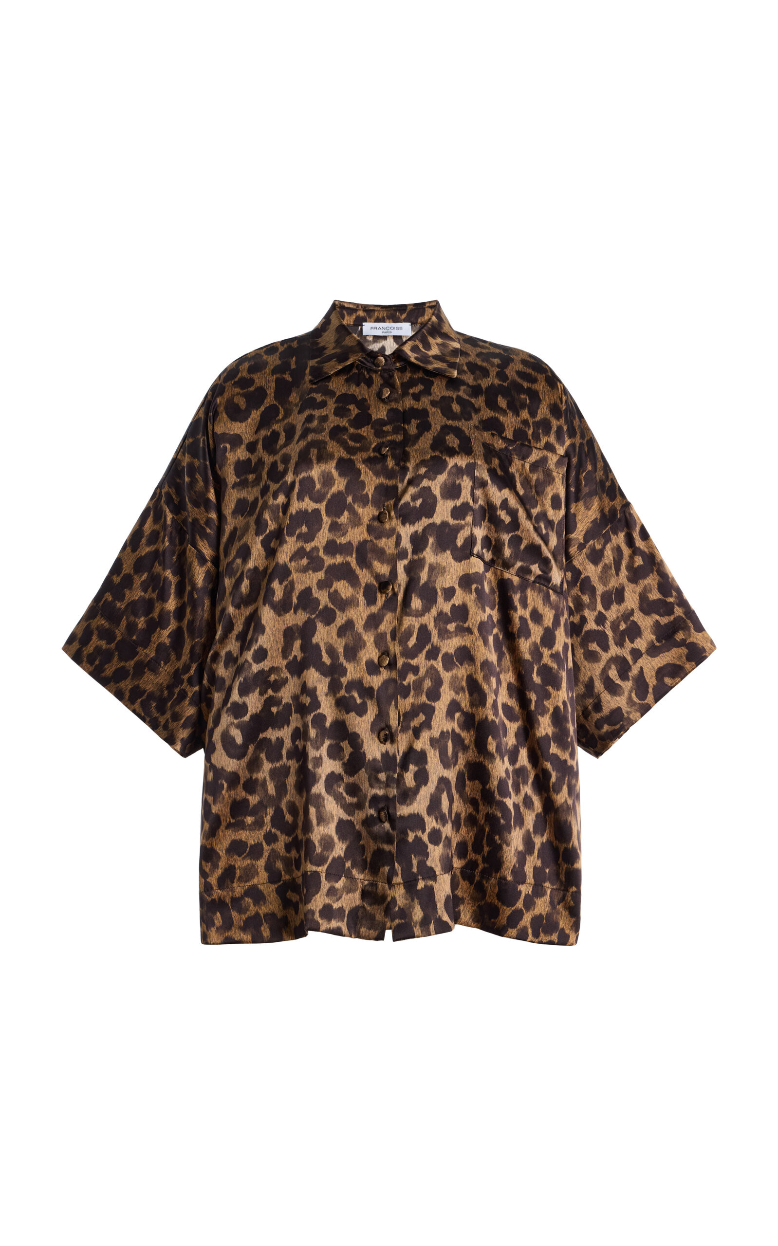 Zaoua Leopard Silk Shirt | Moda Operandi (Global)