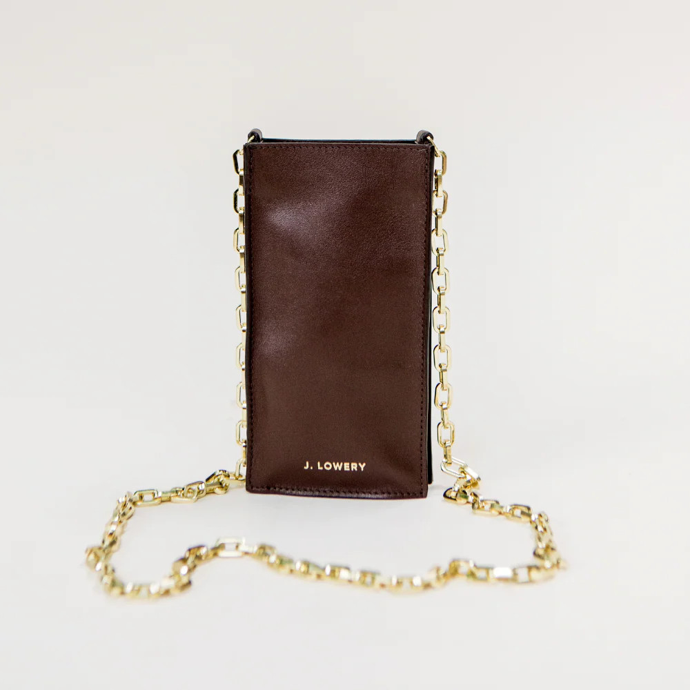 J. LOWERY PHONE POUCH | Espresso | J. LOWERY