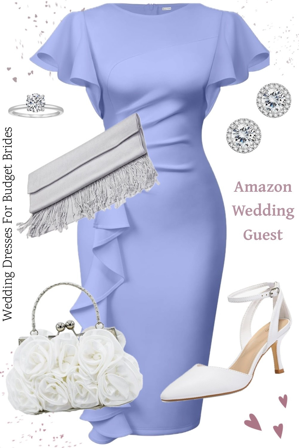 Purple wedding guest dress with accessories from Amazon.

Special occasion dresses, cocktail dresses, semi formal wedding guest dresses, party dresses, event dresses, church dress.

#LTKWedding #LTKSeasonal