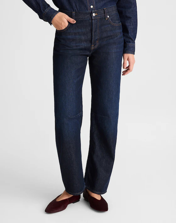 The Darted Barrel-Leg Jean in SoftDrape | Madewell