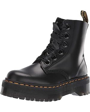 Dr. Martens Women's Molly Combat Boot | Amazon (US)