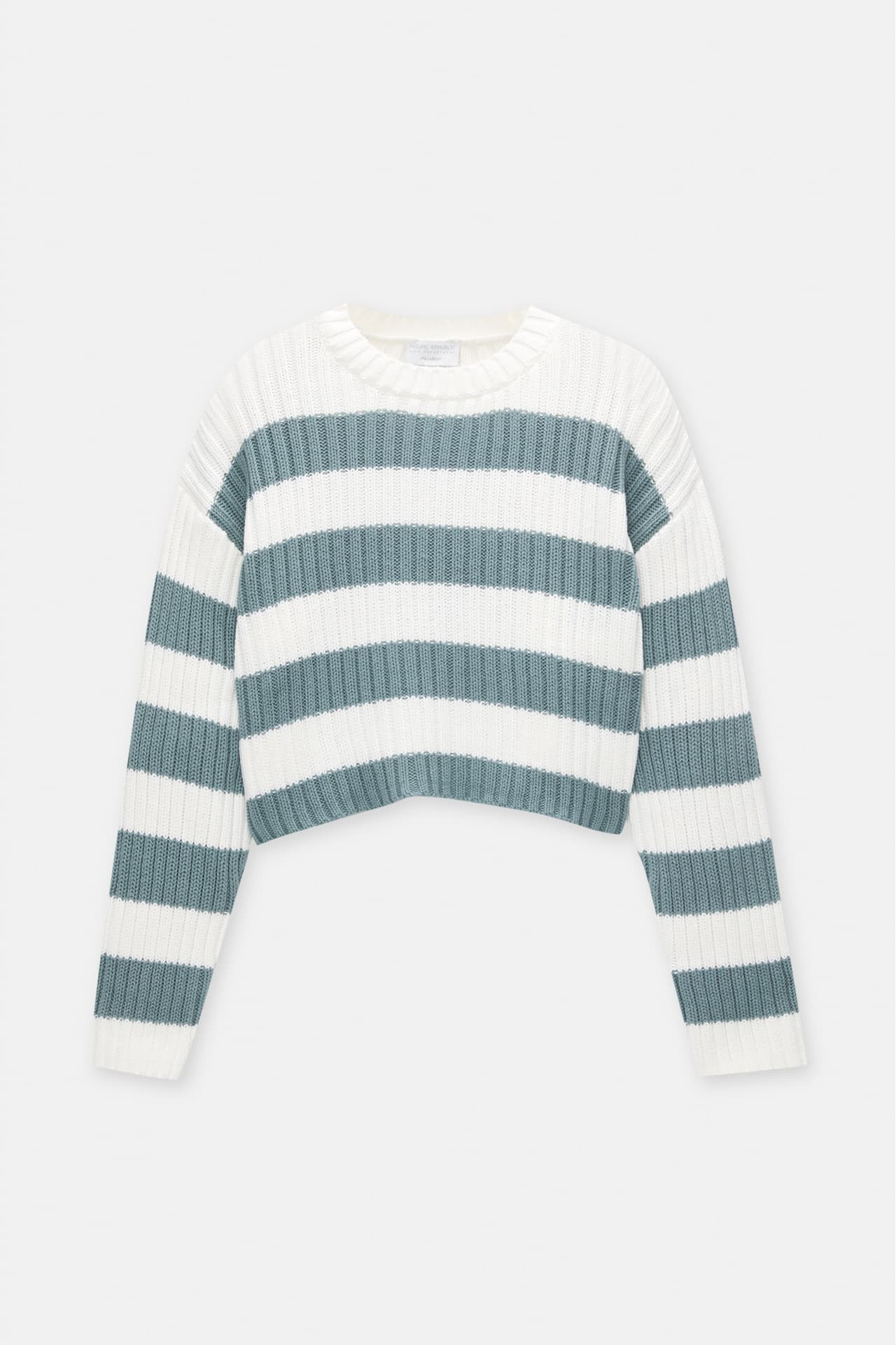 Striped knit jumper | PULL and BEAR UK