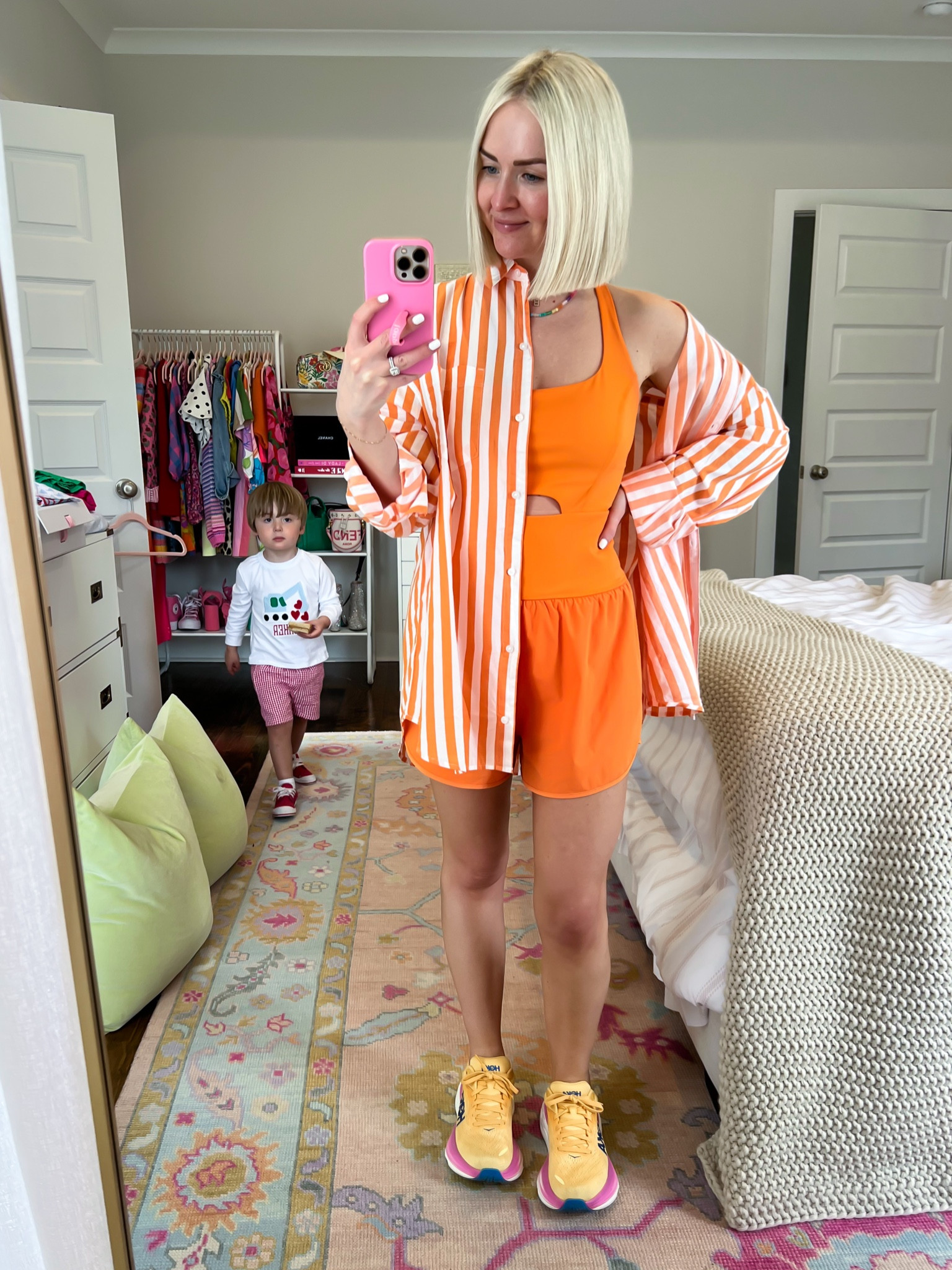 Orange fitness romper / Amazon prime day deals / free people inspired
Size: XS 

#LTKFindsUnder50 #LTKSaleAlert