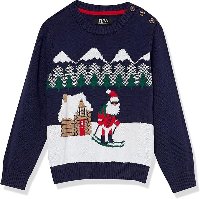 TFW Dresswear Boys' Ugly Christmas Sweater, Crewneck | Amazon (US)