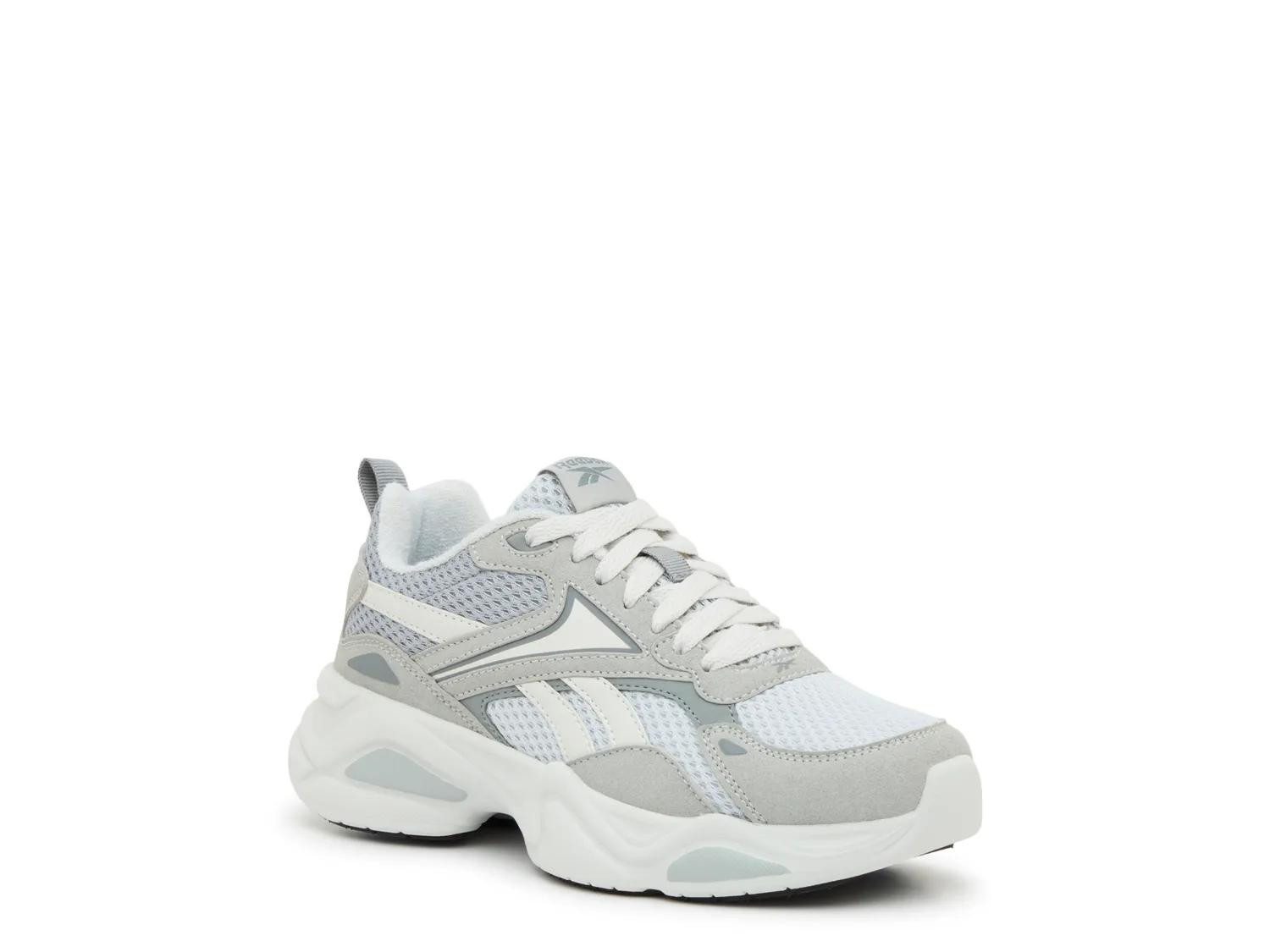 Reebok Charge Sneaker Kids' | Boys | Girl's | Grey | Size 4.5 Youth | Sneakers | Lace-Up | DSW
