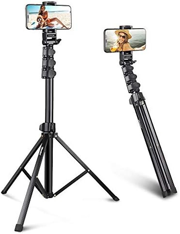 UBeesize 67'' Phone Tripod Stand & Selfie Stick Tripod, All in One Professional Cell Phone Tripod... | Amazon (US)