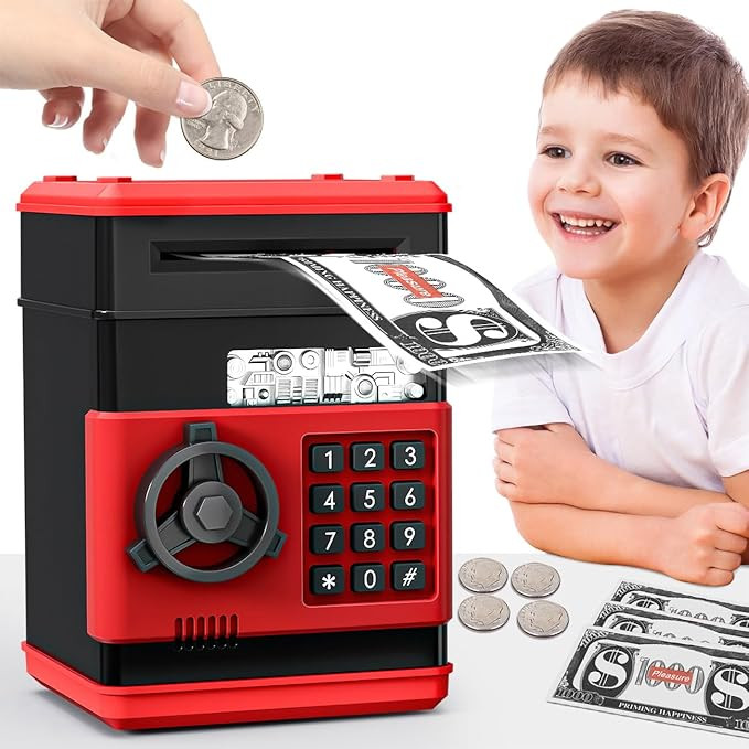 Kids Toys for 5-7 & 6-8 Year Olds - Mini Piggy Banks ATM Machine for Boys & Girls - Perfect Chris... | Amazon (US)