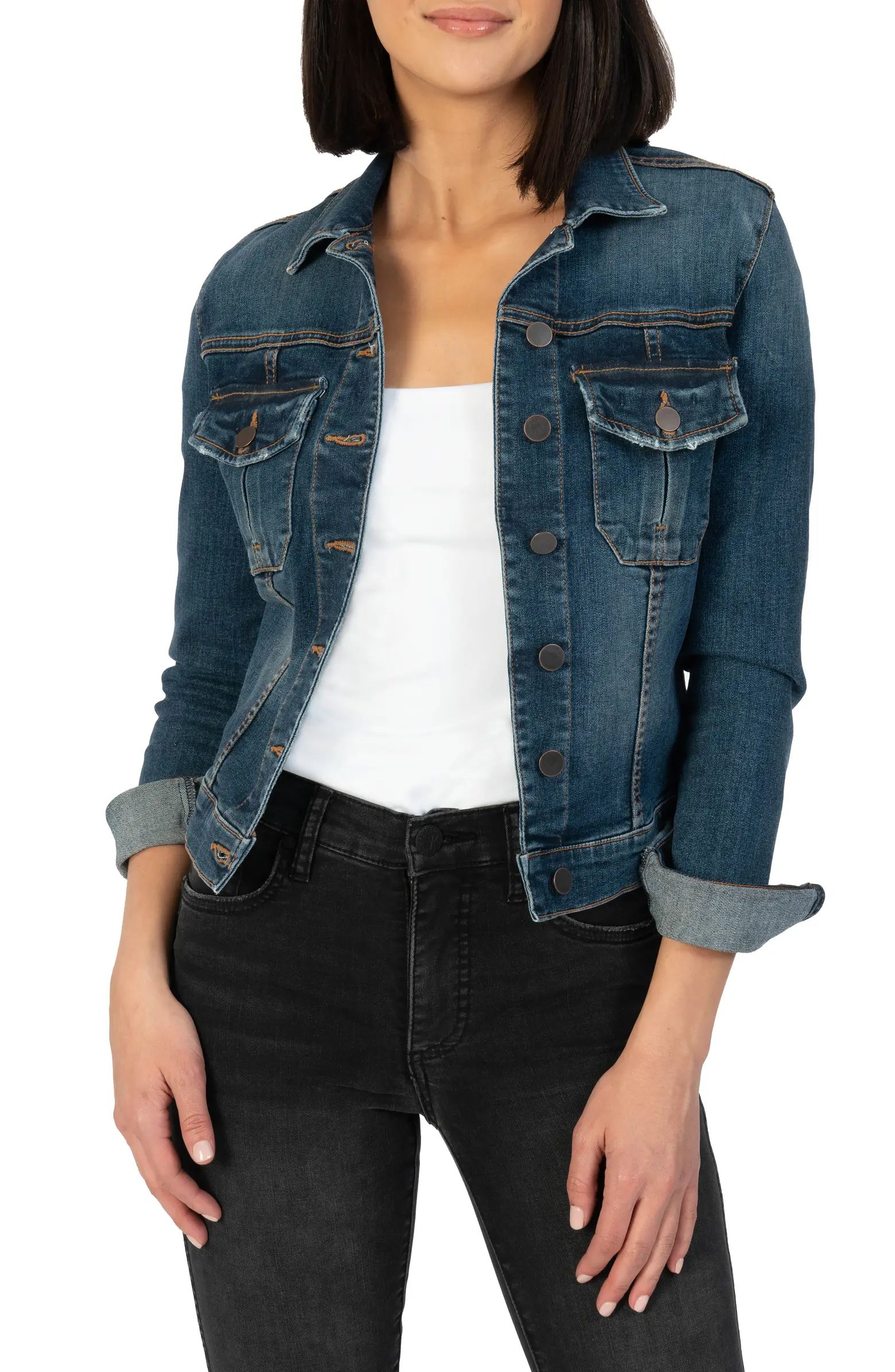 Amelia Denim Trucker Jacket | Nordstrom