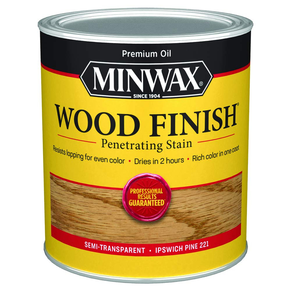 1 qt Minwax 70004 Ipswich Pine Wood Finish Oil-Based Wood Stain | Amazon (US)