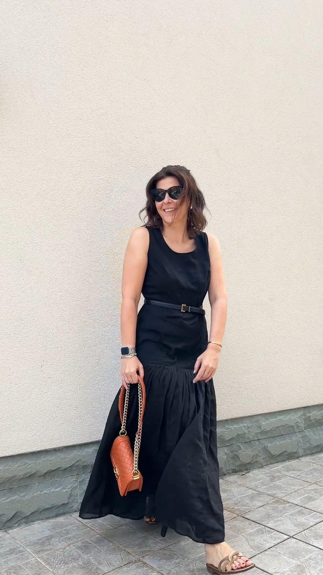 My favorite black dress is currently 30%off. 

Glam it up with lightweight and bright accessories to contrast with the black.

#LTKWorkwear #LTKStyleTip