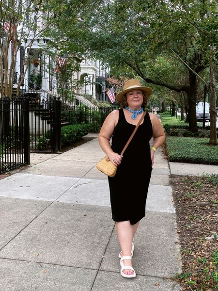 Sightseeing in Savannah: this dress was perfect under slipshorts for a hot and humid day with a lot of walking! 

#LTKmidsize #LTKover40 #LTKcurves